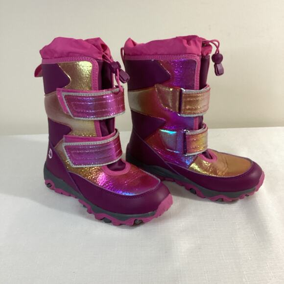 Lands' End Other - Land's End Youth Pink/Purple Snow Boots Size 2